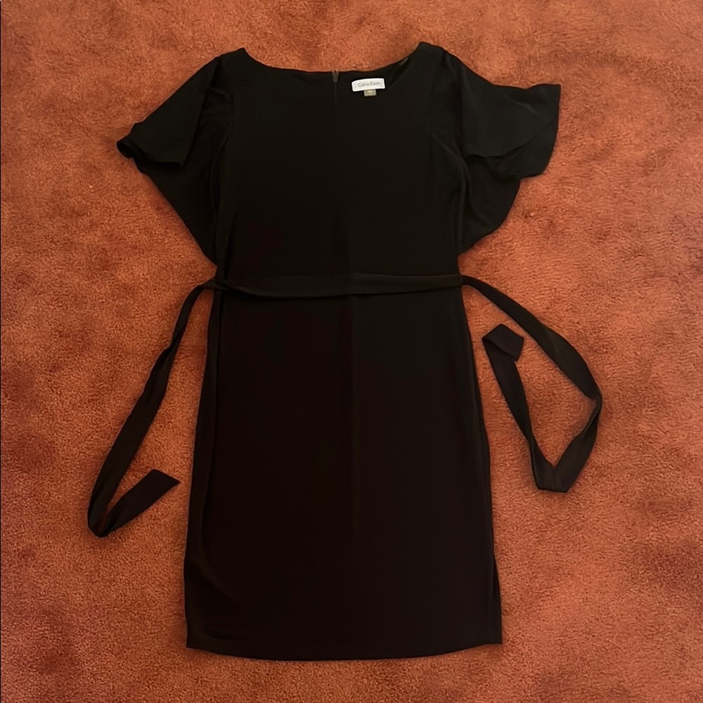 Calvin Klein Elegant Black Mini Dress